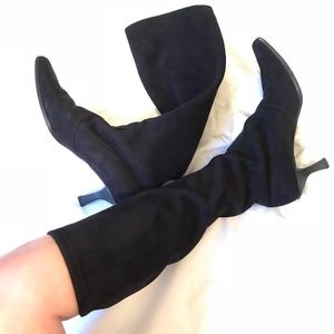 Vaneli Knee High Heeled Boots